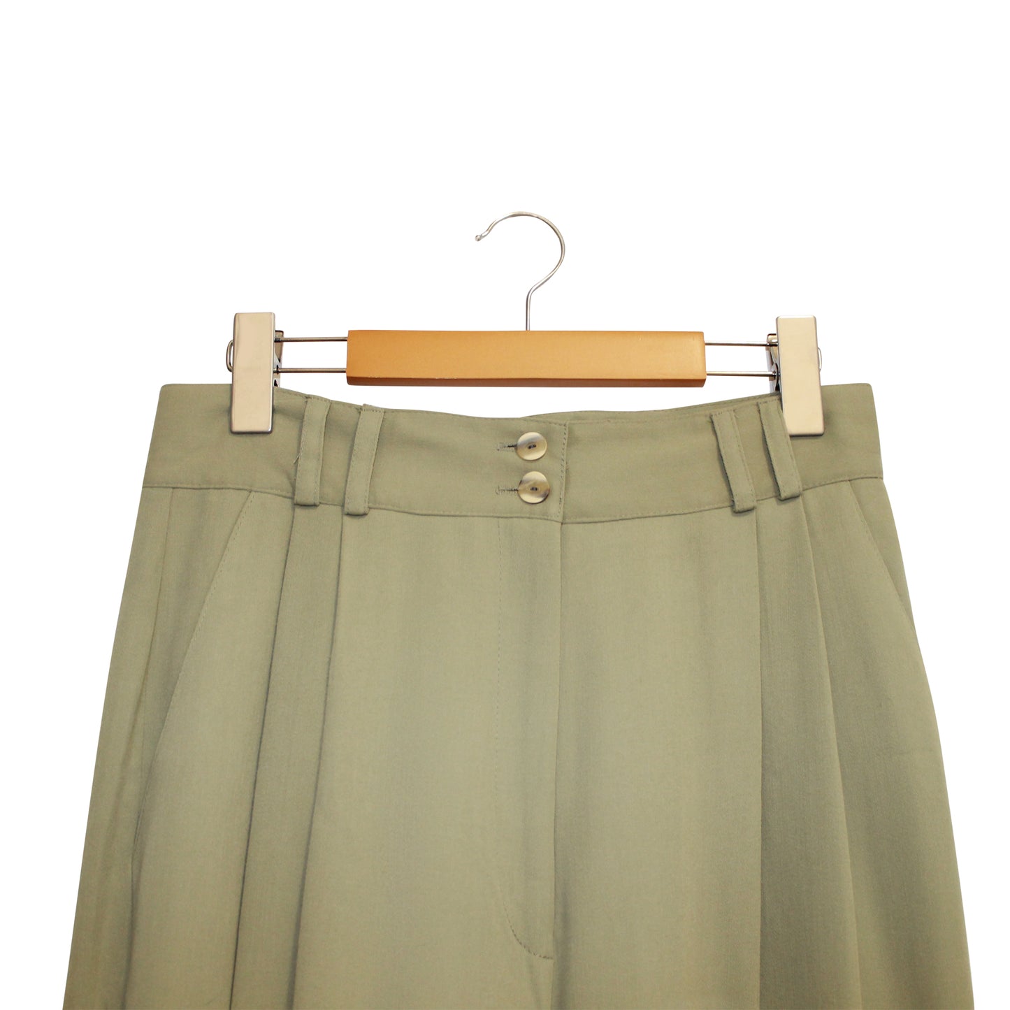 Vintage MC Collection High Waisted Wide Leg Trousers