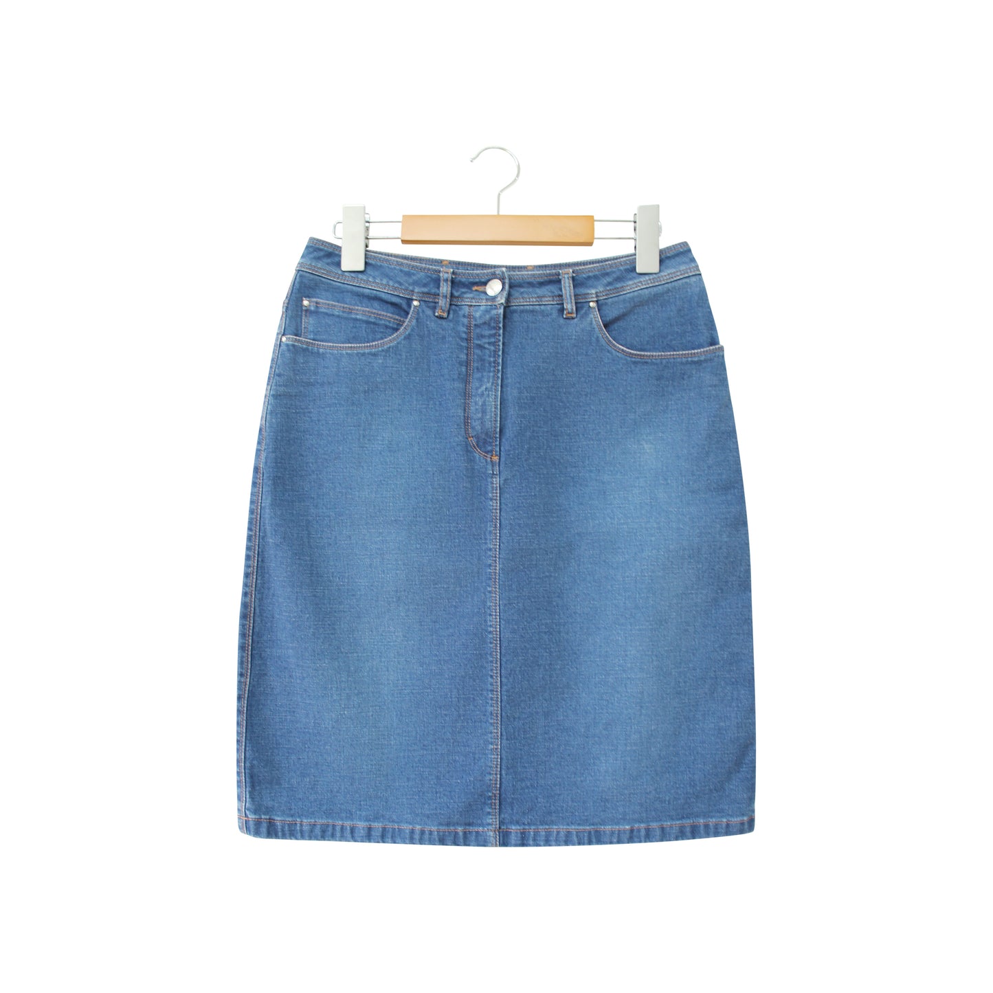 Vintage Escada Sport Denim Mini Skirt