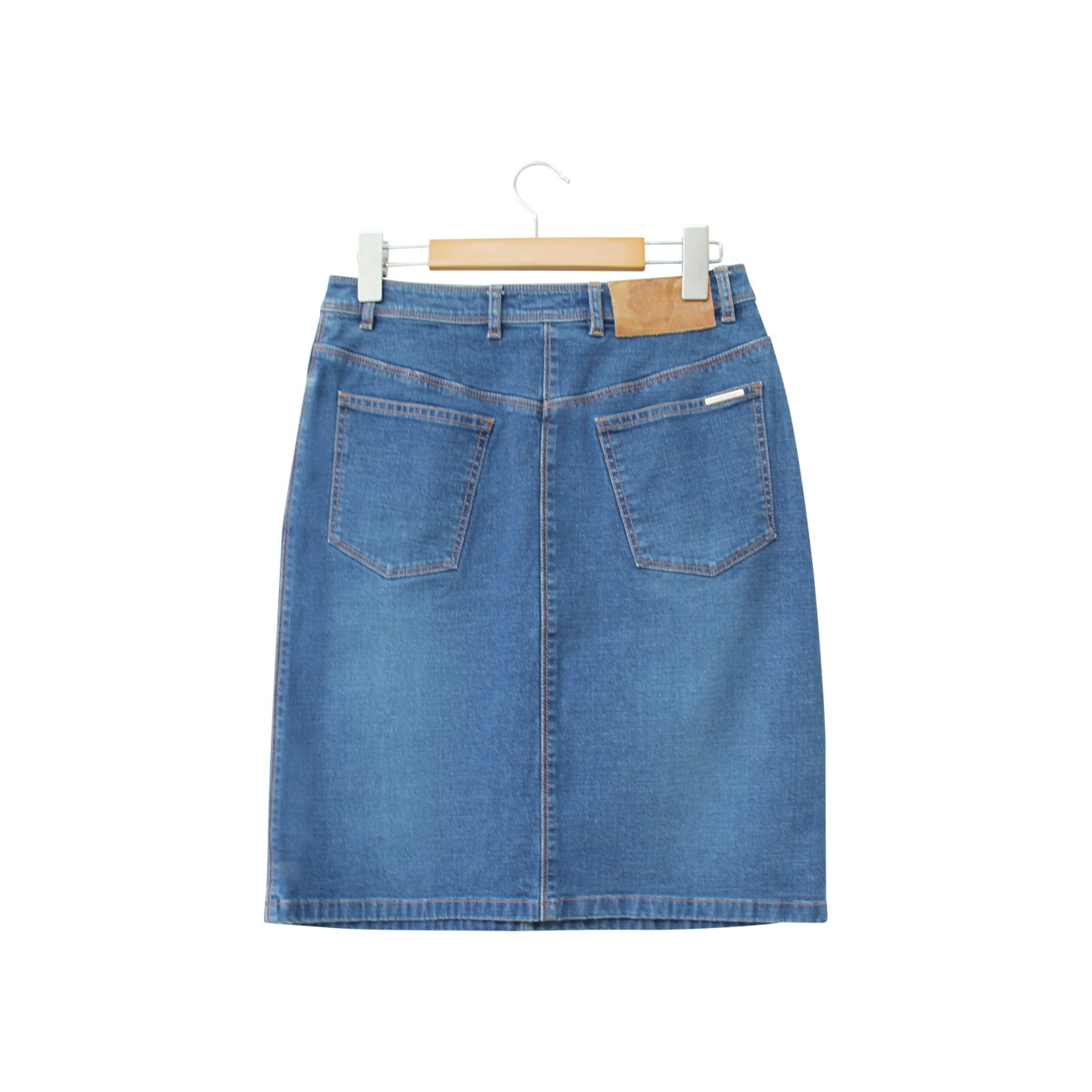 Escada sport hotsell denim skirt