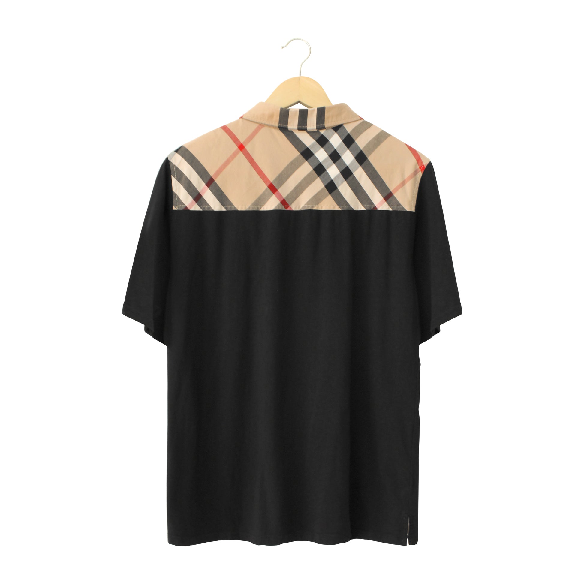 Burberry Men’s Black Polo Shirt