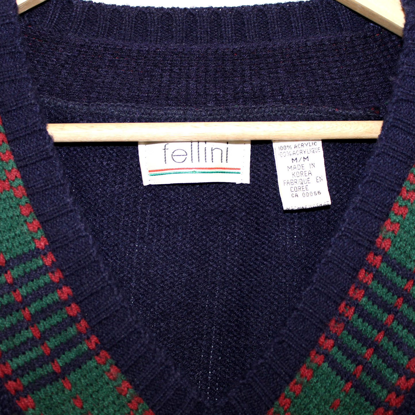 Vintage Fellini V-neck Knit